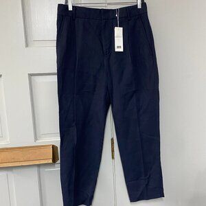 New! Vince Women's Lyocell and Linen-Blend  Pants Size 12